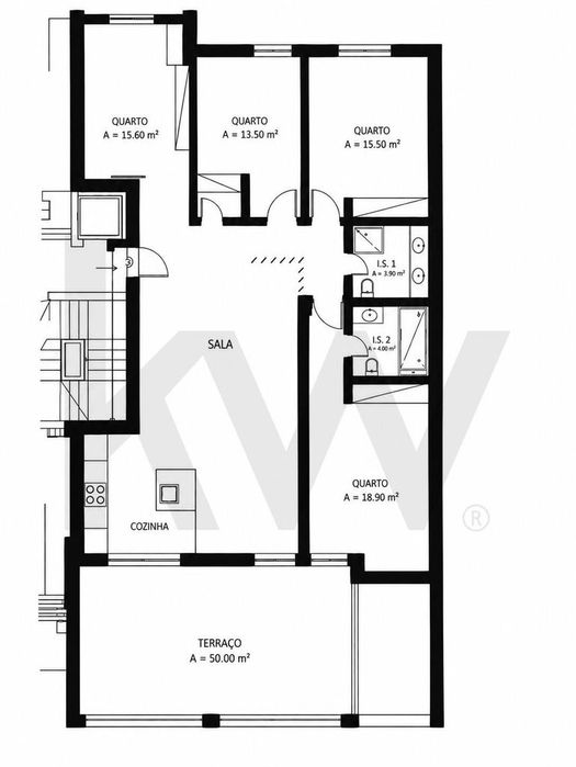 Apartamento T4 |  Parque dos Poetas l Terraço  com 50m2 e Box com  2 l
