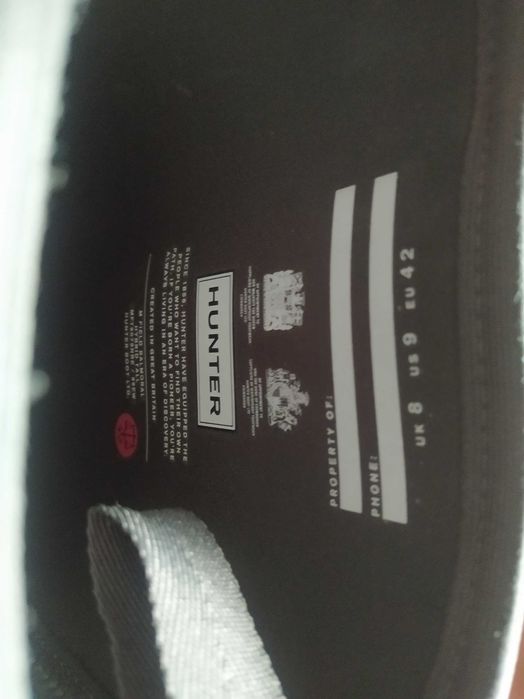 Kalosze damsko- męskie Hunter 41-42