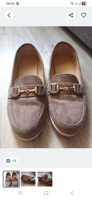 Продам лофери  розмір 36