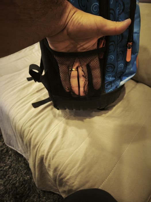 Mochila Naruto troley com rodinhas