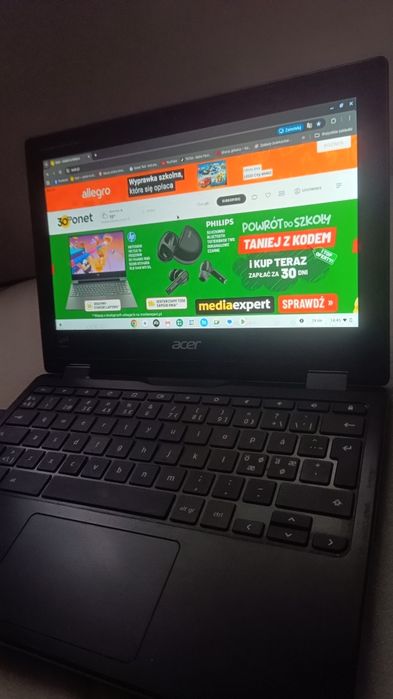 Laptop dotykowy ekran