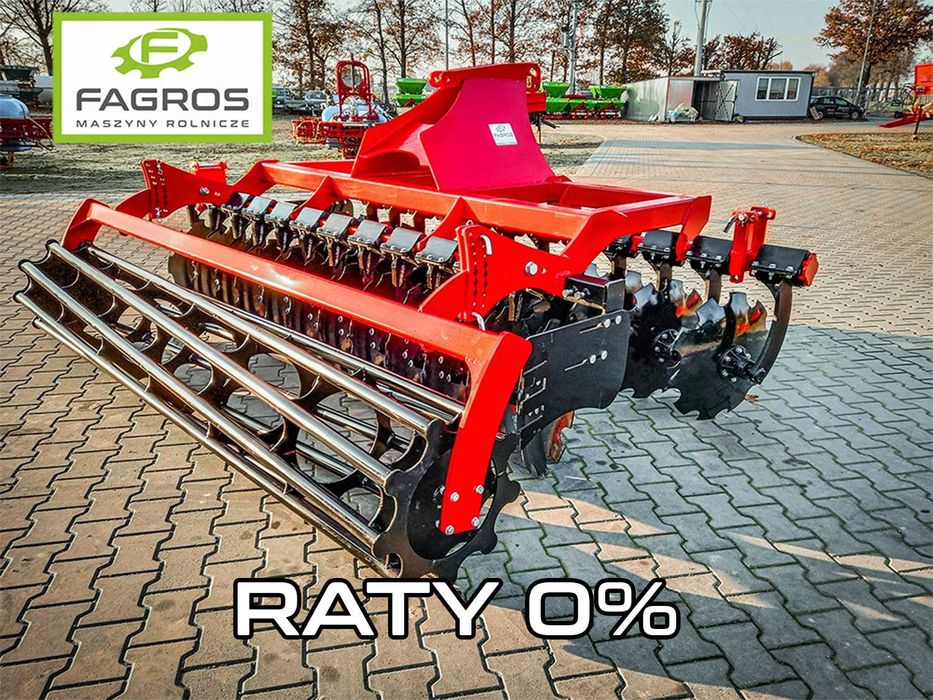 HIT talerzówka METANGA brona talerzowa agregat LEKKA 1,6 2,0 2,5 3,0