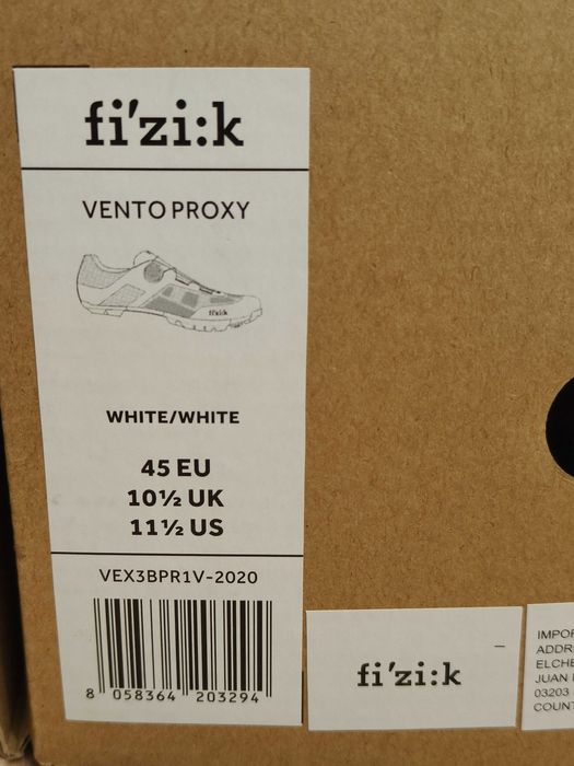 Sapatos de MTB Fizik Vento Proxy Carbon