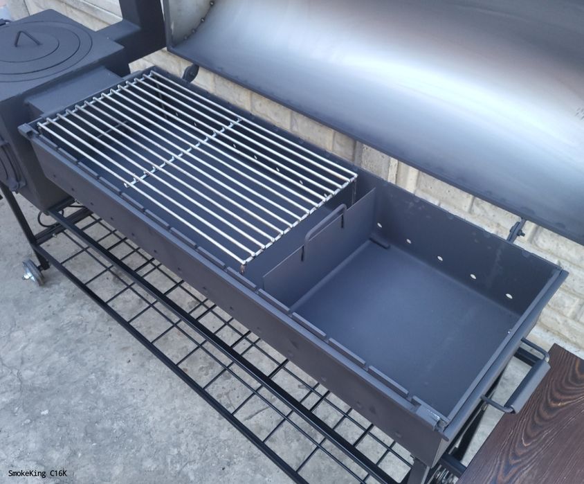 • 3/5мм • Жаровня 100 см • Мангал Коптильня с Печкой под Казан