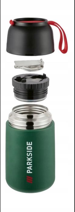 Termos na jedzenie ze składaną łyżką parkside 0,65L