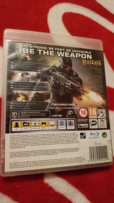 Crysis 2 PS3 PL PlayStation 3 Polska Wersja.
