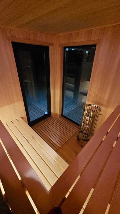 Sauna GoHell Box 240|PREMIUM| Termososna| Harvia 9kW | LED |