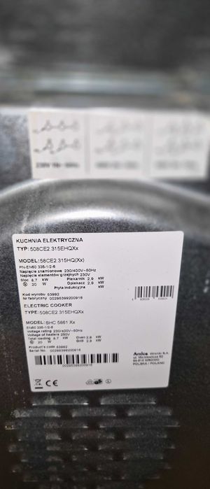 Kuchenka elektryczna- ceramiczna Amica 50 cm