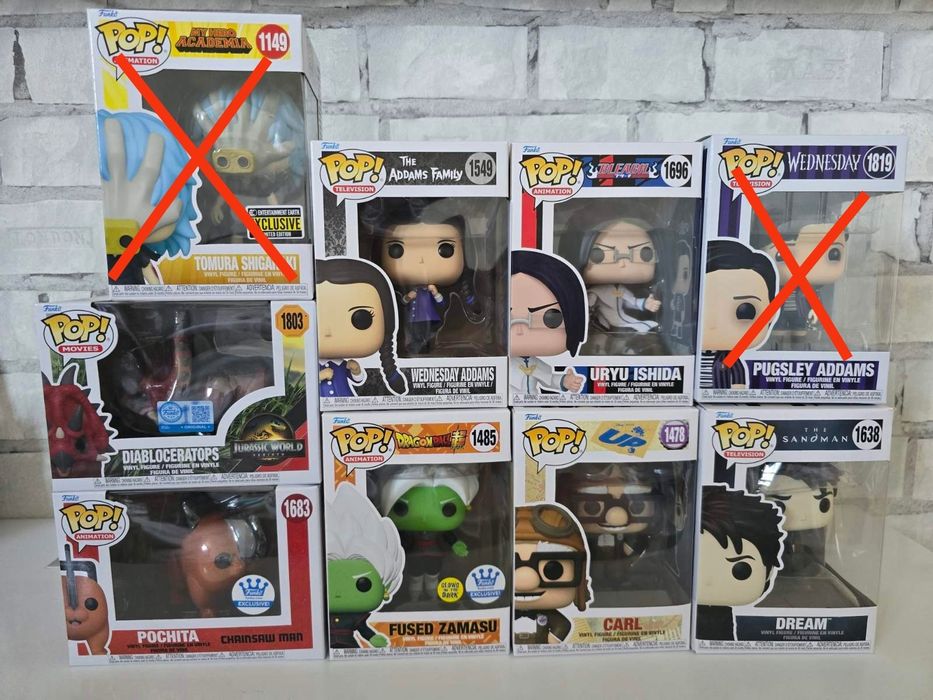 Фігурки фанко поп Funko pop розпродаж