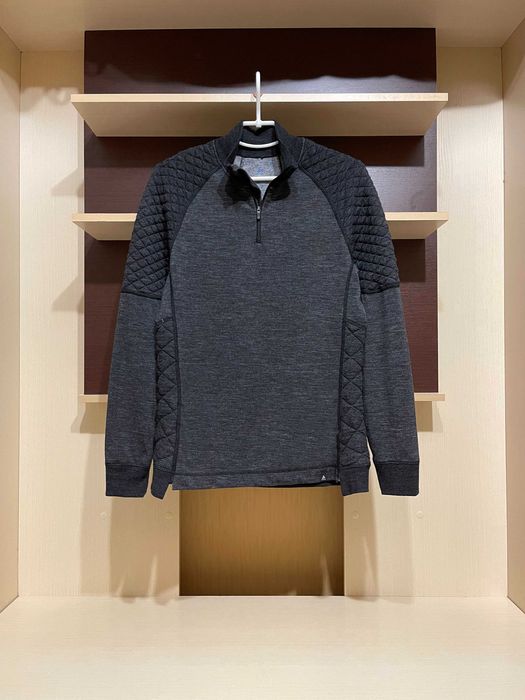 Odlo, мериносова тепла чоловіча термокофта  двошарова 1/4 Zip М