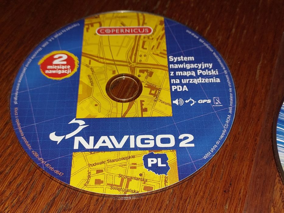 NAVIGO Mapa Polski SYSTEM nawigacji mapa NAVIGO 2 GPS PDA PL 3CD=6zł