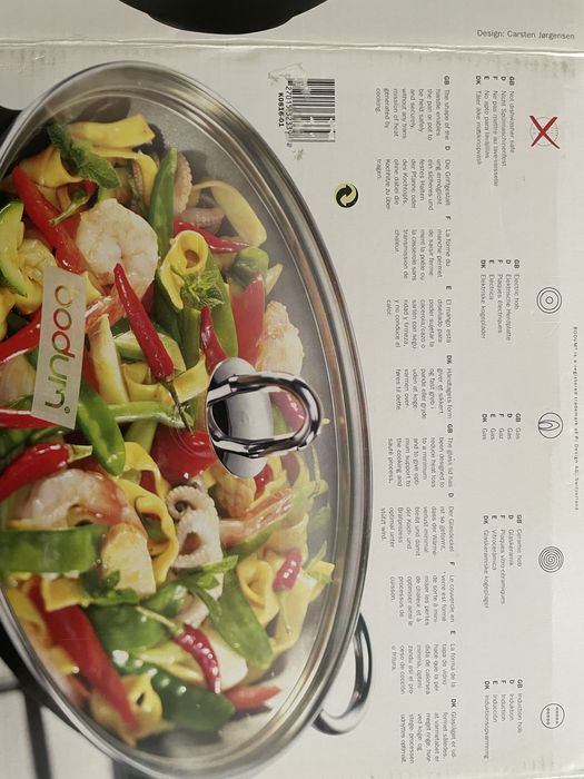 Wok ferro fundido Bodum Novo