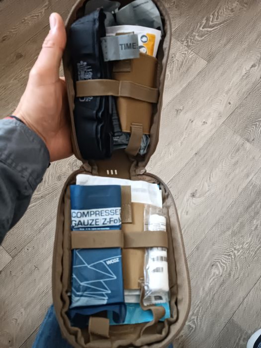Аптечка першої допомоги,індивідуальна тактична M-TAC tactical