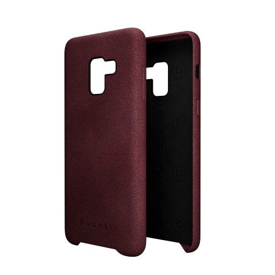 Etui Bugatti Porto UltraSuede Samsung Galaxy A8 Raspberry