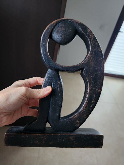 Escultura em madeira