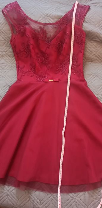 Sukienka Bordo 38