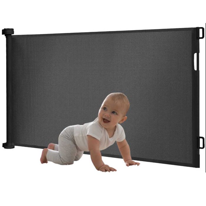 Bramka zabezpieczająca schody i drzwi dla niemowląt i małych dzieci