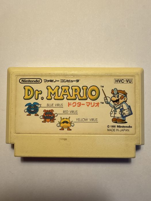 Dr Mario - gra na Nintendo Famicom / Pegasus / NES