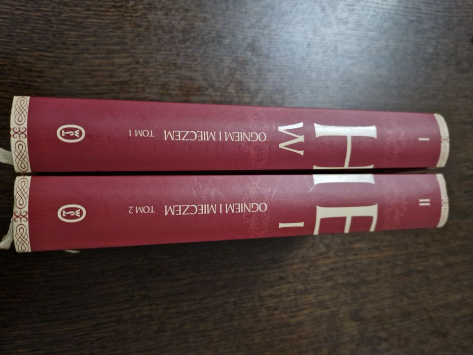 Książki Ogniem i mieczem cz. 1 i cz. 2 Henryk Sienkiewicz