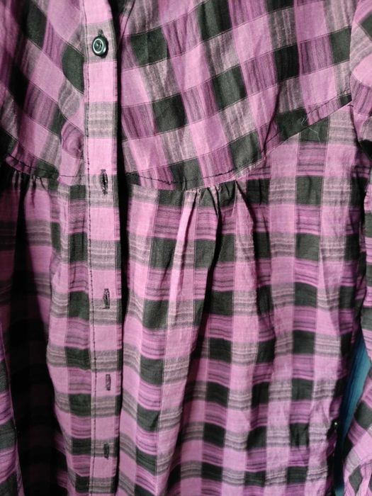 Koszula w kratę damska