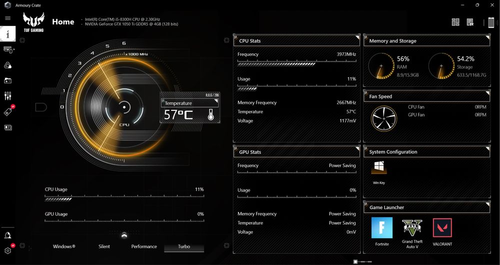 ASUS TUF Gaming FX505GE | i5-8300H | GTX 1050 Ti 4GB | 16GB RAM | SSD + HDD