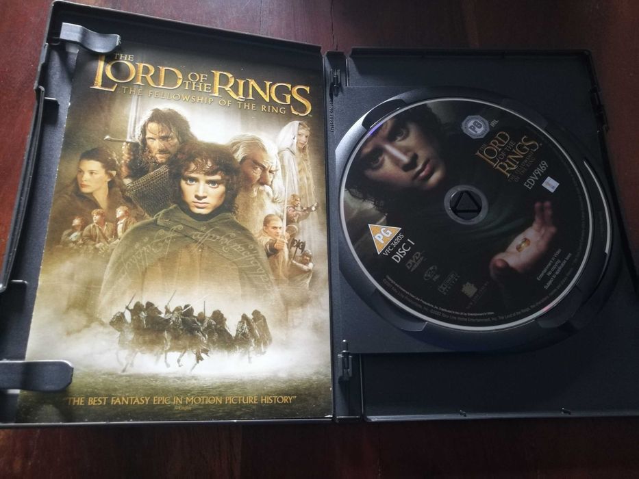 The Lord Of The Rings - The Fellowship Of The Ring 2XDVD (Leg INGLÊS)