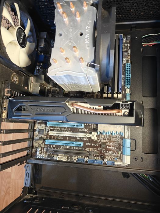 Процессор i5-3570k,16gb ozy ddr3 1600MHz, видеокарта 1050ti 4gb,.