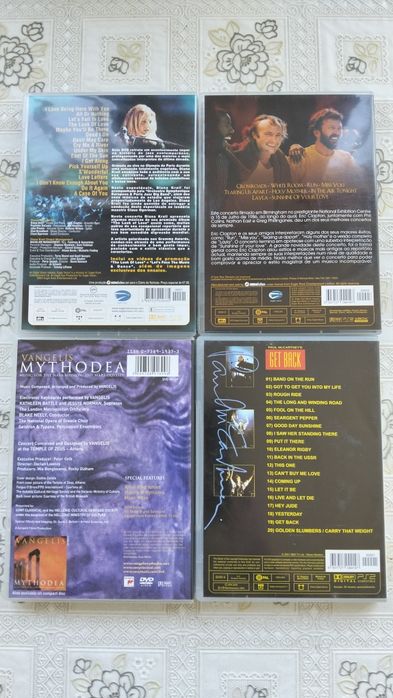 DVD'S de Concertos de Música