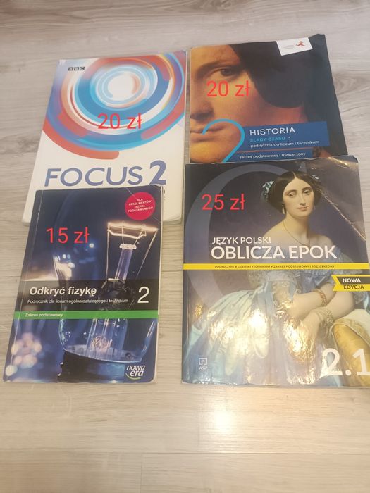 Książki do klasy 2 technikum