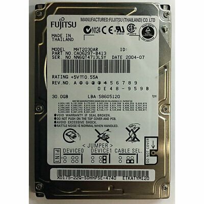 Fujitsu mht2030ar64737760000514120
