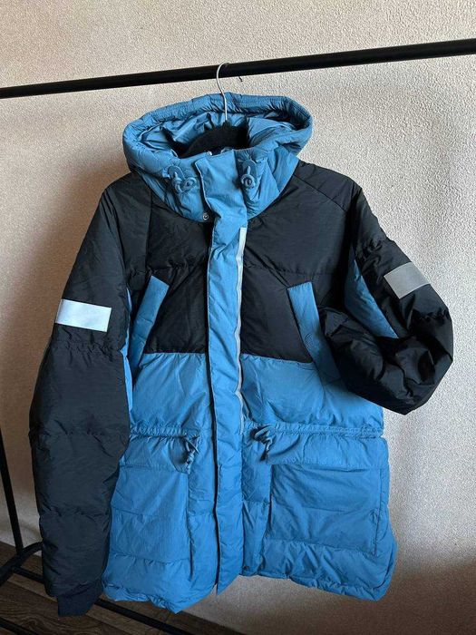 Зимовий чоловічий пуховик пухова куртка adidas оригінал