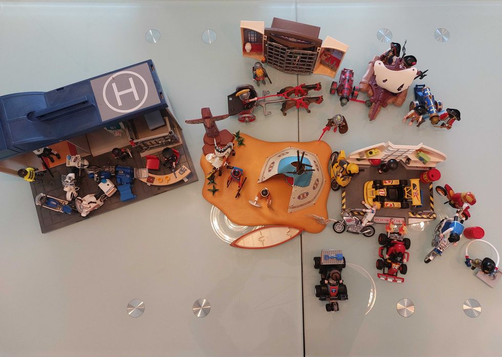 Conjunto de vários sets Playmobil