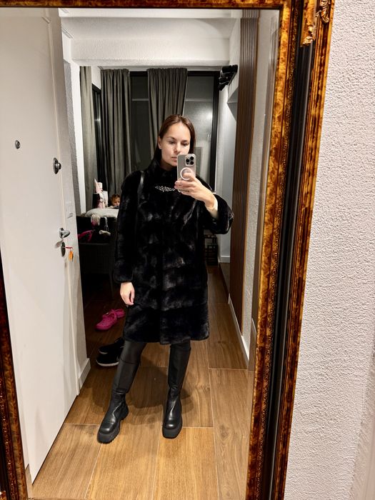 Норковая шуба Blackglama из Греции, как новая – 1000 €