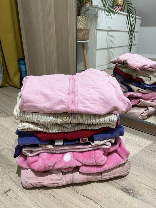 Paka ubrań dla dziewczynki od 92