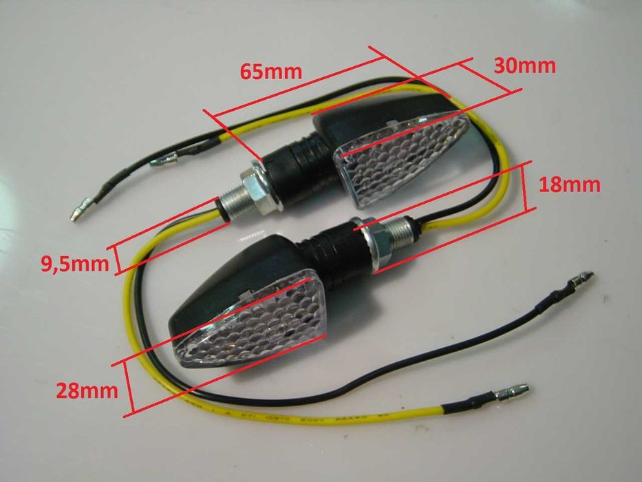 Piscas Led para mota