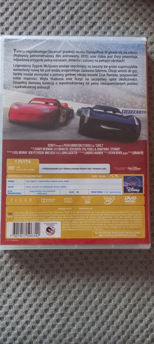 Auta   3   dvd  .