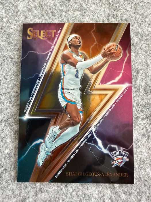 Karta NBA 2023-24 Select Thunder Lane Shai Gilgeous-Alexander Thunder