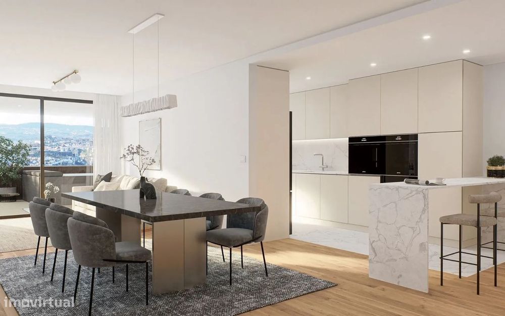 Apartamento T2 Douro Nobilis I - River View, c/ PiscinA e GYM — Santa Marinha E São Pedro Da Afurada, Porto