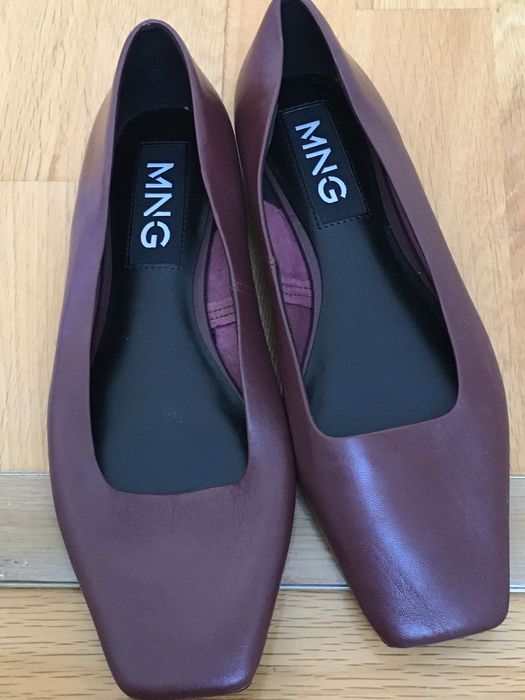 Sapatos em pele da Mango