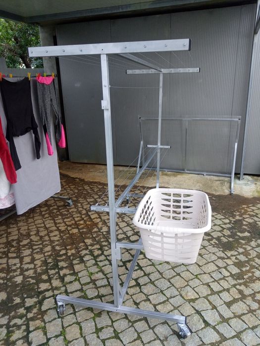 Estendais novos galvanizados com rodas, apartir de 80€