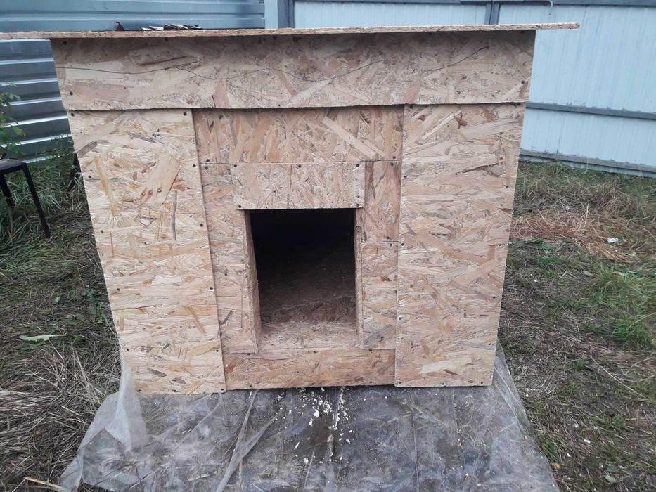 Будка термо для собаки из сип панелей