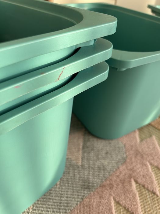 Cesto verde para movel TROFAST