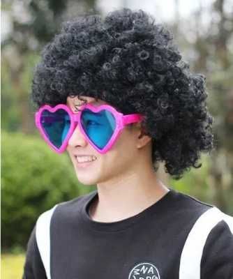 Peruka afro loki. Rozmiar uniwersalny. Kolor czarny