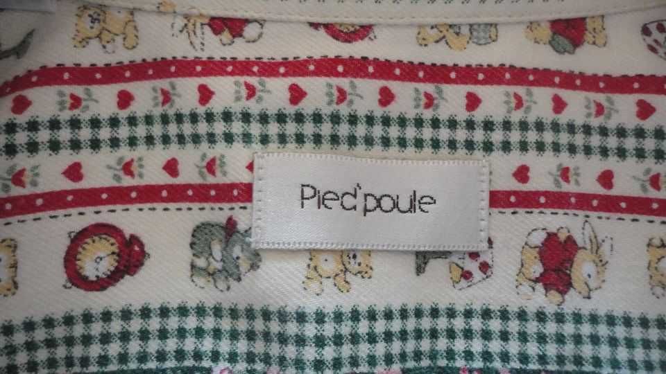 Camisa de senhora Pied'poule