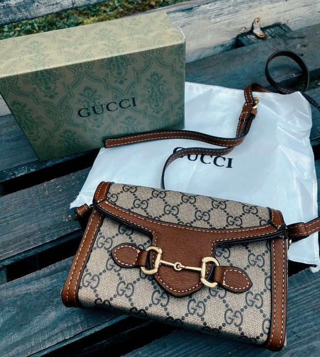 Жіноча сумка Gucci Horsebit 1955 Shoulder сумка Гучи