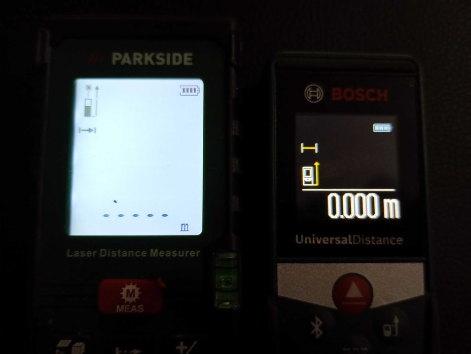 Bosch UniversalDistance 50C i Parkside Plem50 D5 50m - Zestaw