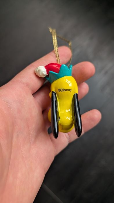 Новогодние игрушки Disney Christmas tree Pluto Goofy  Santa Claus