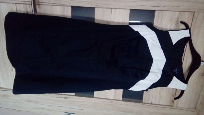 Sukienka elegancka Daniel Hechter ślub poprawiny + bolerko (komplet)