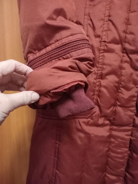 Довгий зимовий  пуховичок