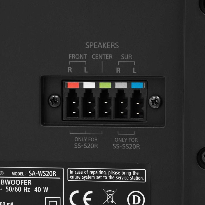 Soundbar SONY HT-S20R 5.1 400W Bluetooth (czarny)